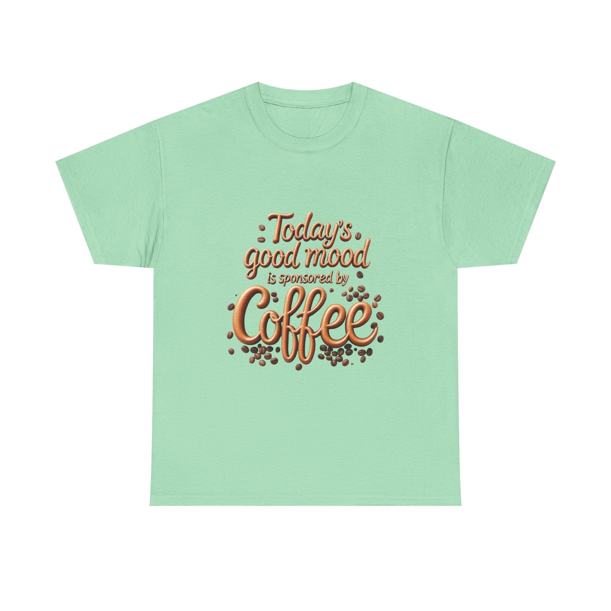 Coffee Mood Unisex Tee - Today's Good Mood Tee, Coffee Lover Shirt, Funny Gift for Him or Her, Casual Wear, Birthday Party Top