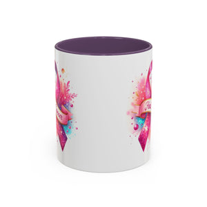 Inspirational Cancer Awareness Mug, Positive Affirmation Cup, Gift for Survivors, Supportive 11oz or 15oz Ceramic