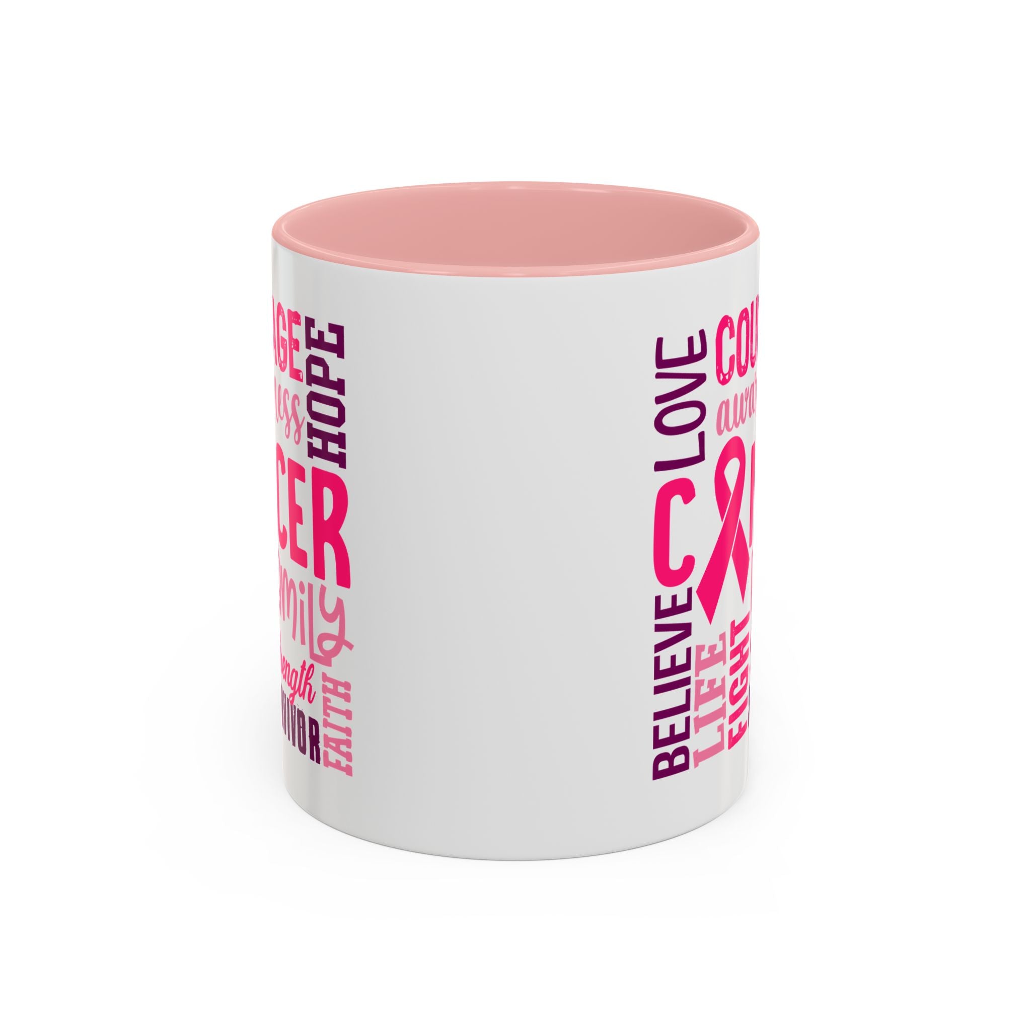 Inspirational Cancer Awareness Coffee Mug, Support Gift, Hope for Survivors, Breast Cancer Month, Motivational Mug, Encouragement Mug