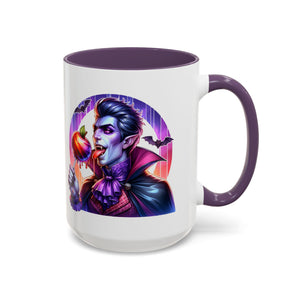 Halloween Vampire Coffee Mug | Spooky Decor, Gift for Monster Lovers, Fall Drinkware, Halloween Party Favor, Unique Caffeine Cup