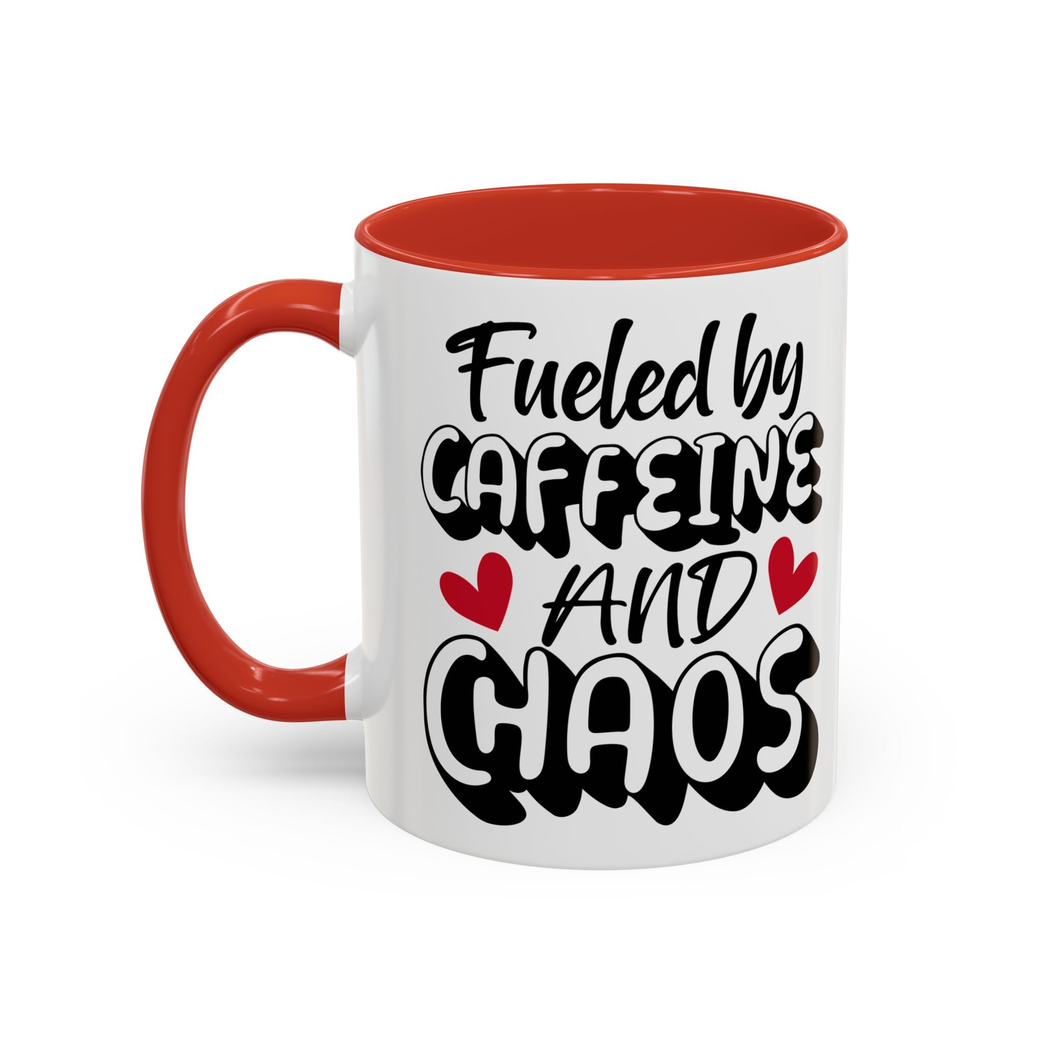 Caffeine Chaos Mug - Perfect for Coffee Lovers, Funny Gift for Friends, Home Office Essential, Birthday, Coffee Break