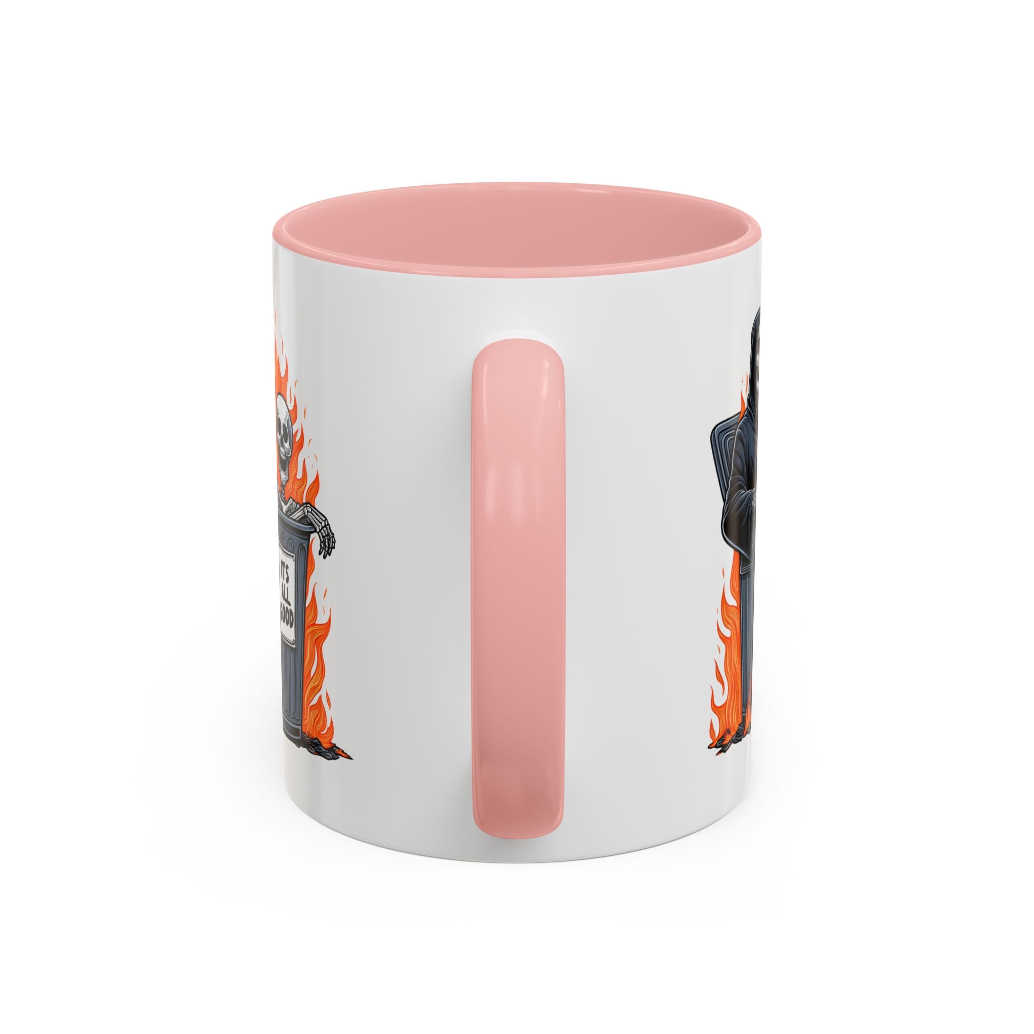 Funny Grim Reaper Coffee Mug - Perfect for Halloween, Gift for Friends, Quirky Kitchen Decor, Novelty Drinkware