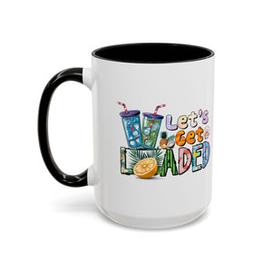 Colorful 'Let's Get Loaded' Coffee Mug - Fun Drinkware for Parties & Gatherings