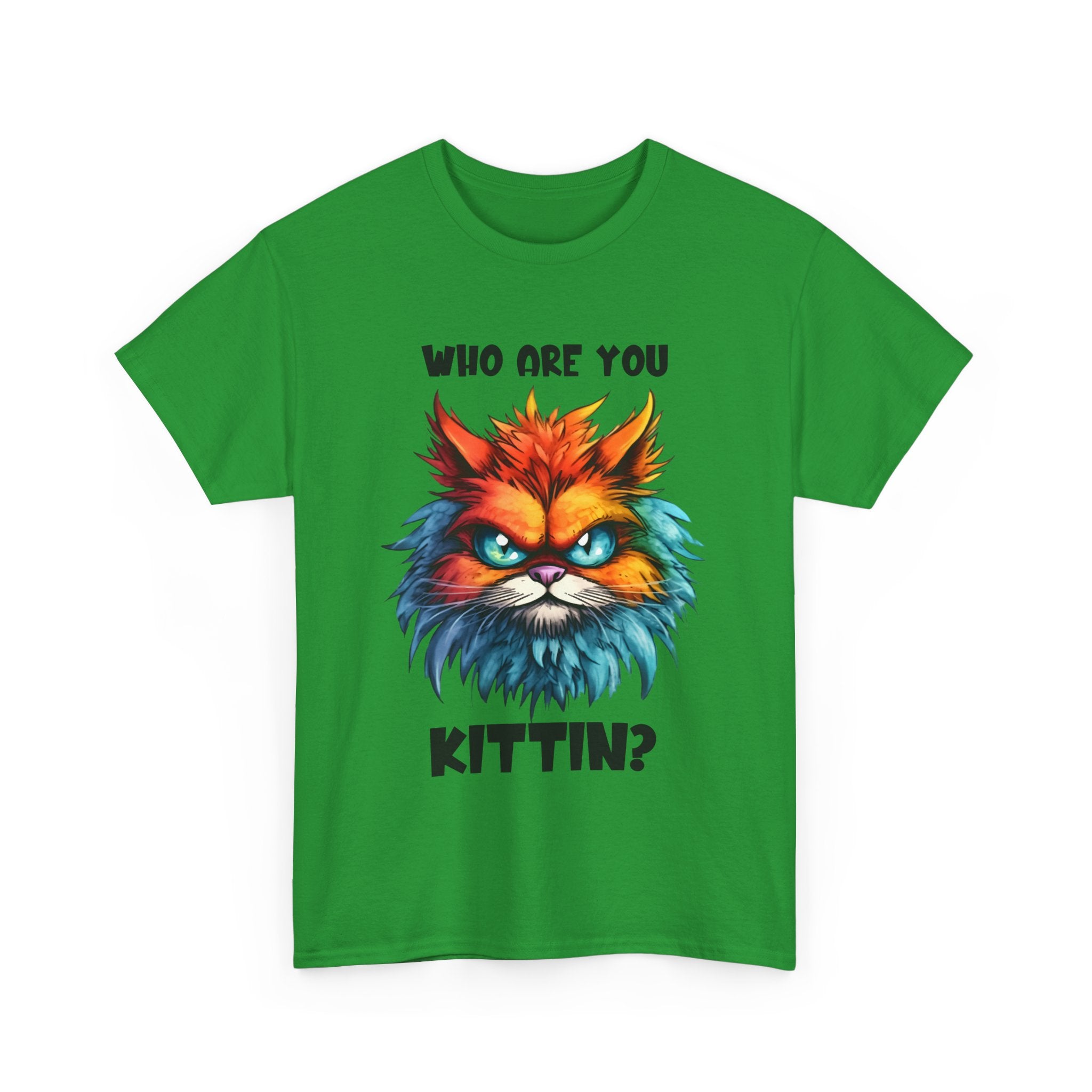 sarcasm  Cat Tee - Who Are You Kittin? Shirt, Funny Cat T-Shirt, Pet Lover Gift, Animal Lover Apparel, Birthday Gift Idea