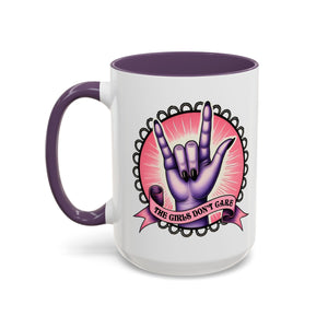 Rock 'n' Roll Accent Coffee Mug - Perfect for Music Lovers, Gift for Her, Unique Office Mug, Fun Coffee Cup, Empowering Gift Idea