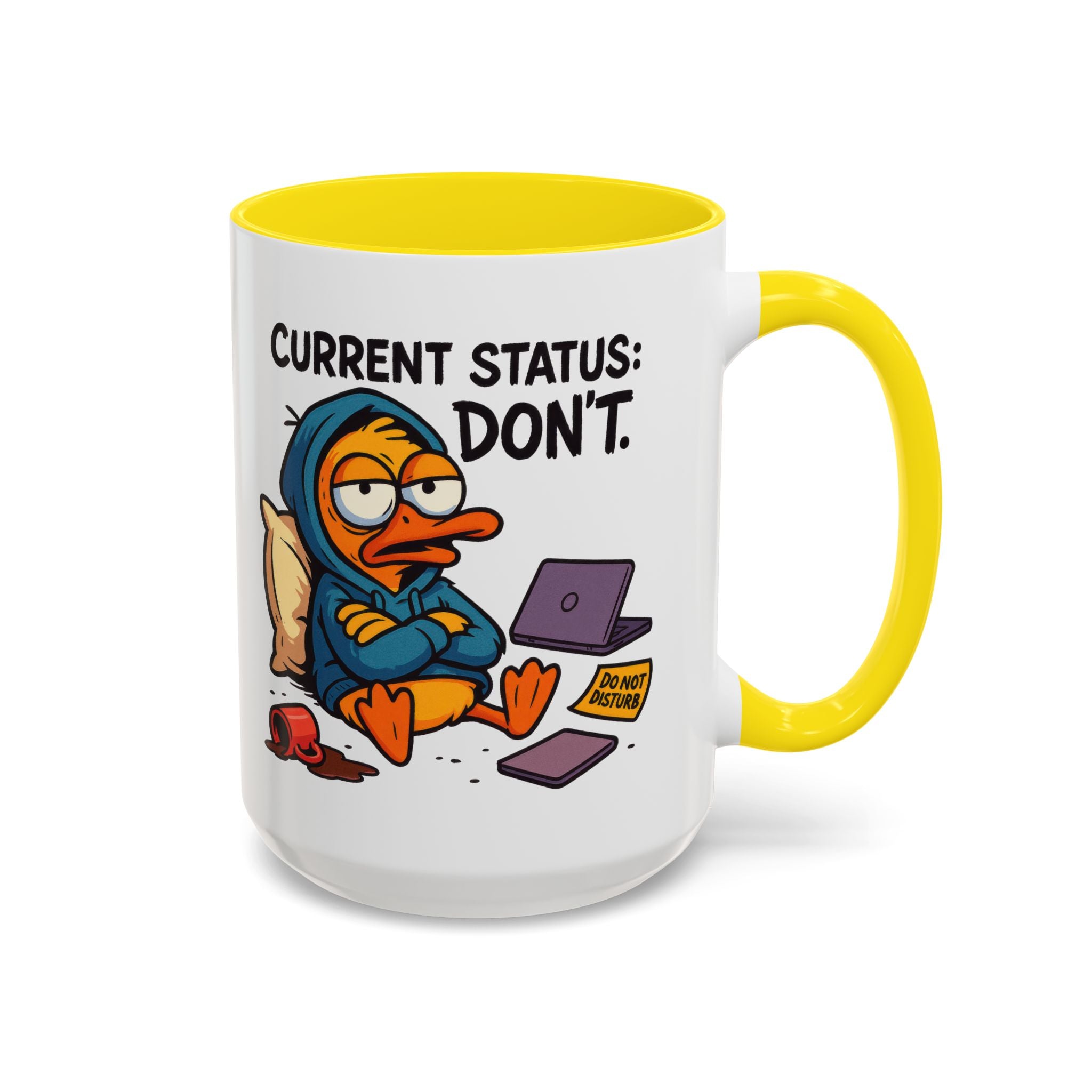 Chill Vibes Coffee Mug, Perfect for Lazy Days, Gift for Homebodies, Quirky Coffee Lover, Fun Desk Accessory, Work from Home Essentials