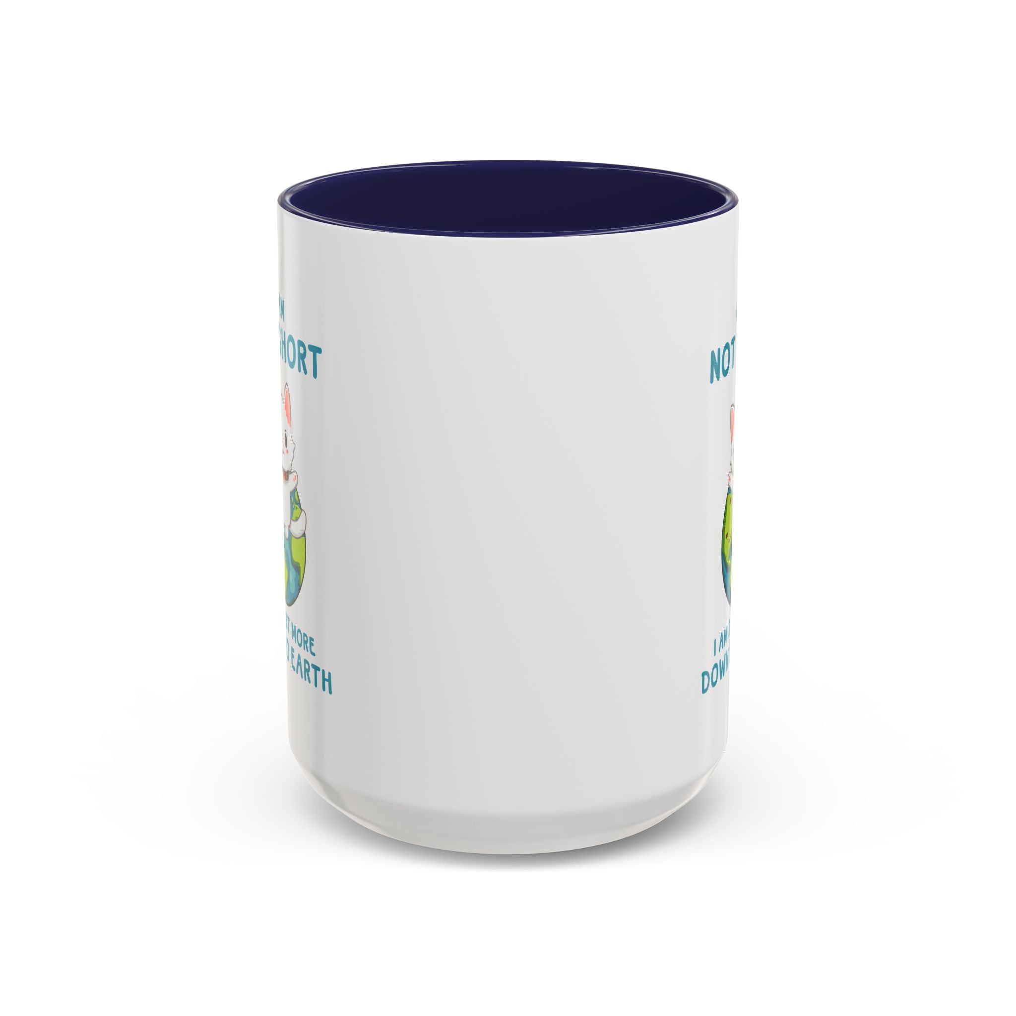 Cute Down to Earth Cat Coffee Mug - Perfect Gift for Cat Lovers