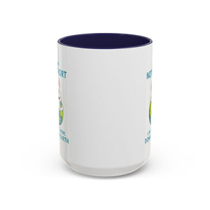 Cute Down to Earth Cat Coffee Mug - Perfect Gift for Cat Lovers