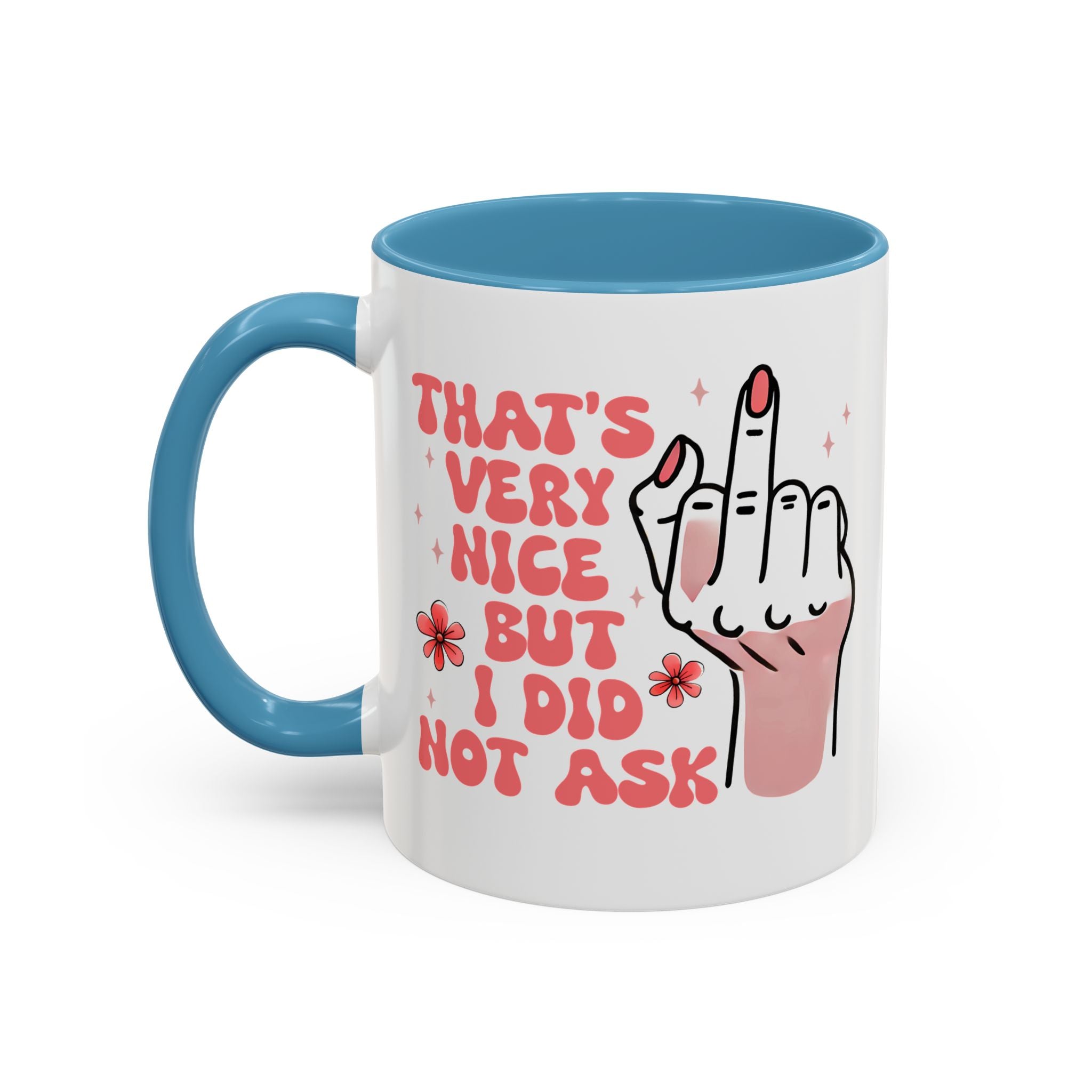 Sassy Accent Coffee Mug, Funny Gift, Humor Mug, Conversation Starter, Coffee Lover Gift, Unique Handmade Mug