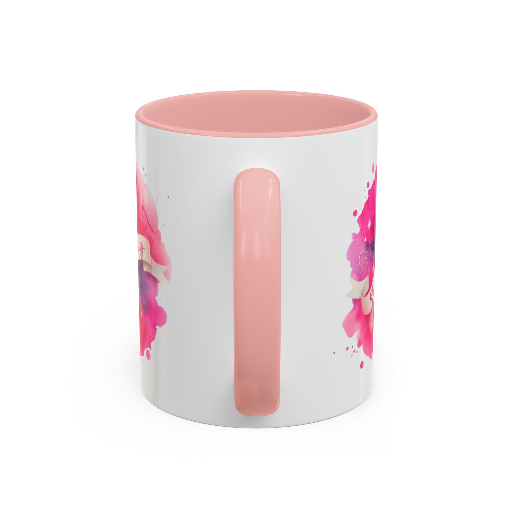Empowering Pink Ribbon Coffee Mug | She is Strong | Gift for Cancer Awareness, Inspirational Drinkware, Office Mug, Motivational [...]