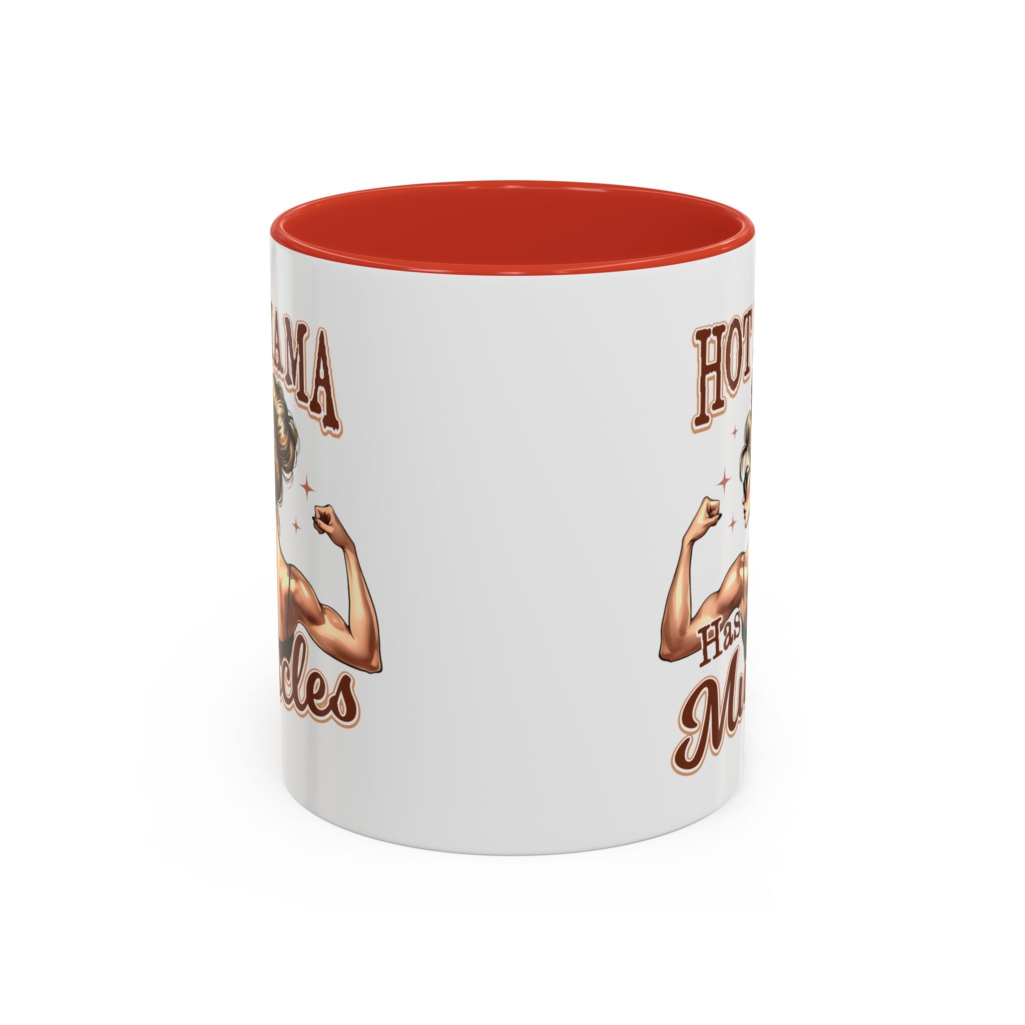 Hot Mama Coffee Mug: Empowerment, Gifts for Moms, Fitness Lovers, Best Friend, Funny Gift, Occasions: Birthdays, Holidays