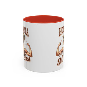 Hot Mama Coffee Mug: Empowerment, Gifts for Moms, Fitness Lovers, Best Friend, Funny Gift, Occasions: Birthdays, Holidays