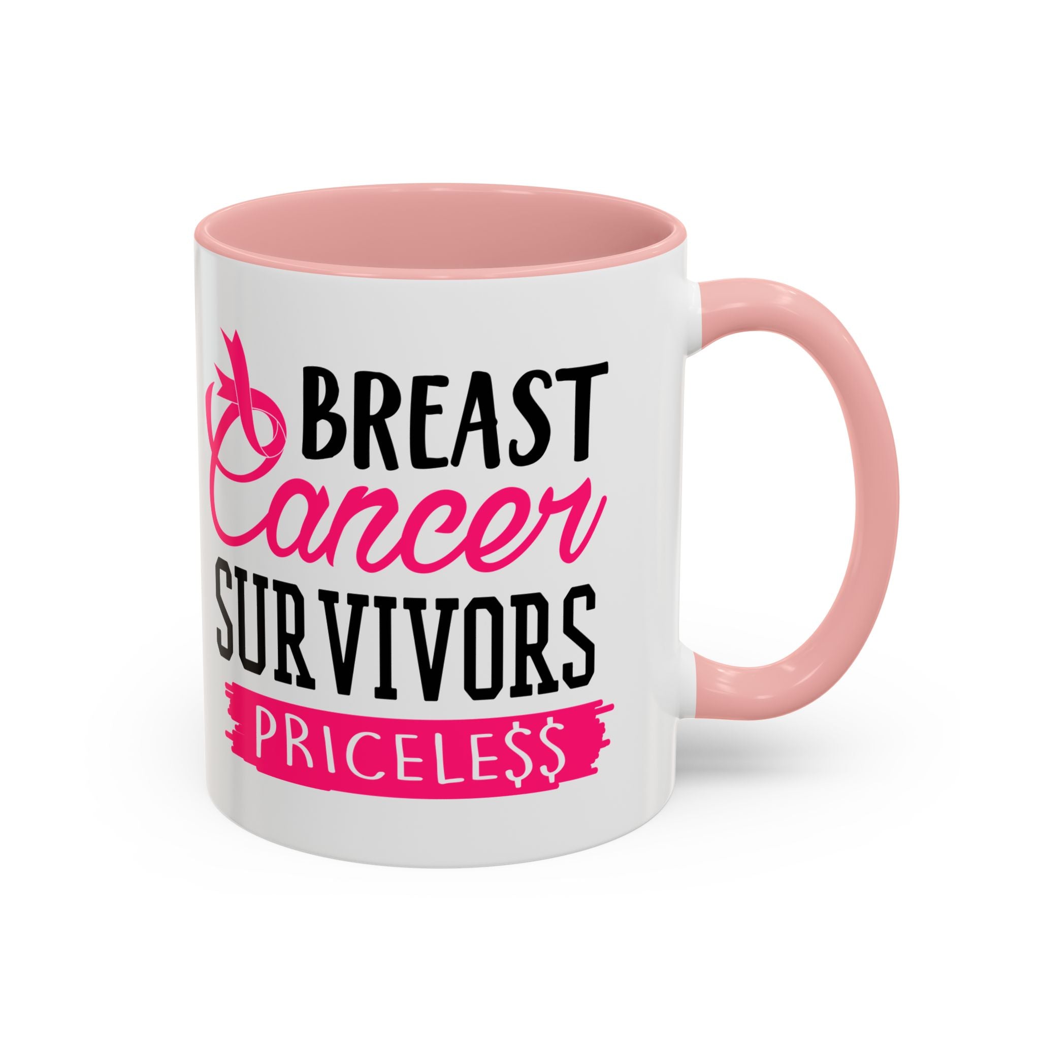 Breast Cancer Survivors Coffee Mug, Inspirational Cancer Gift, Supportive Awareness Mug, Gift for Survivors, Encouraging Morning Coffee