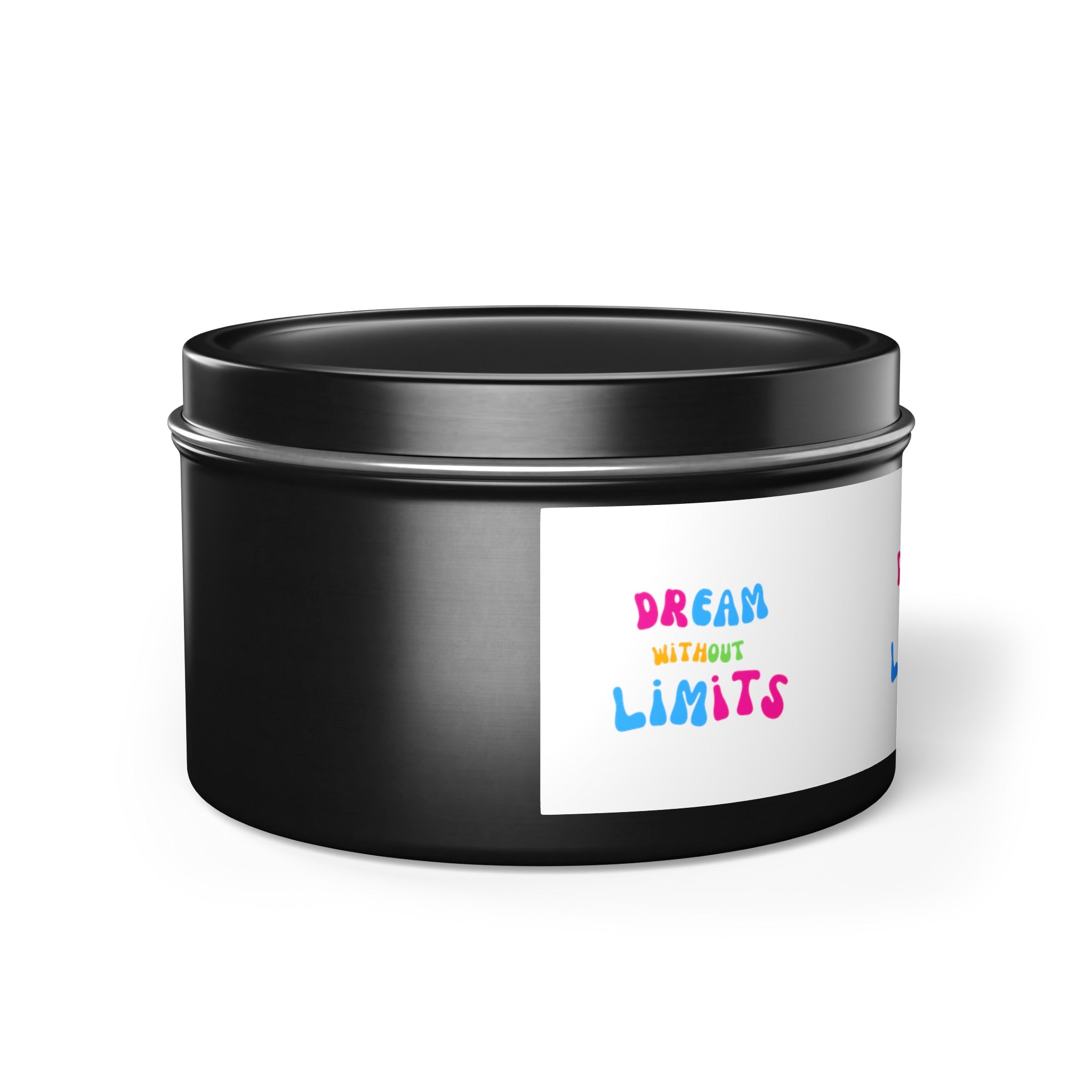 Dream without limits scented Tin Candles