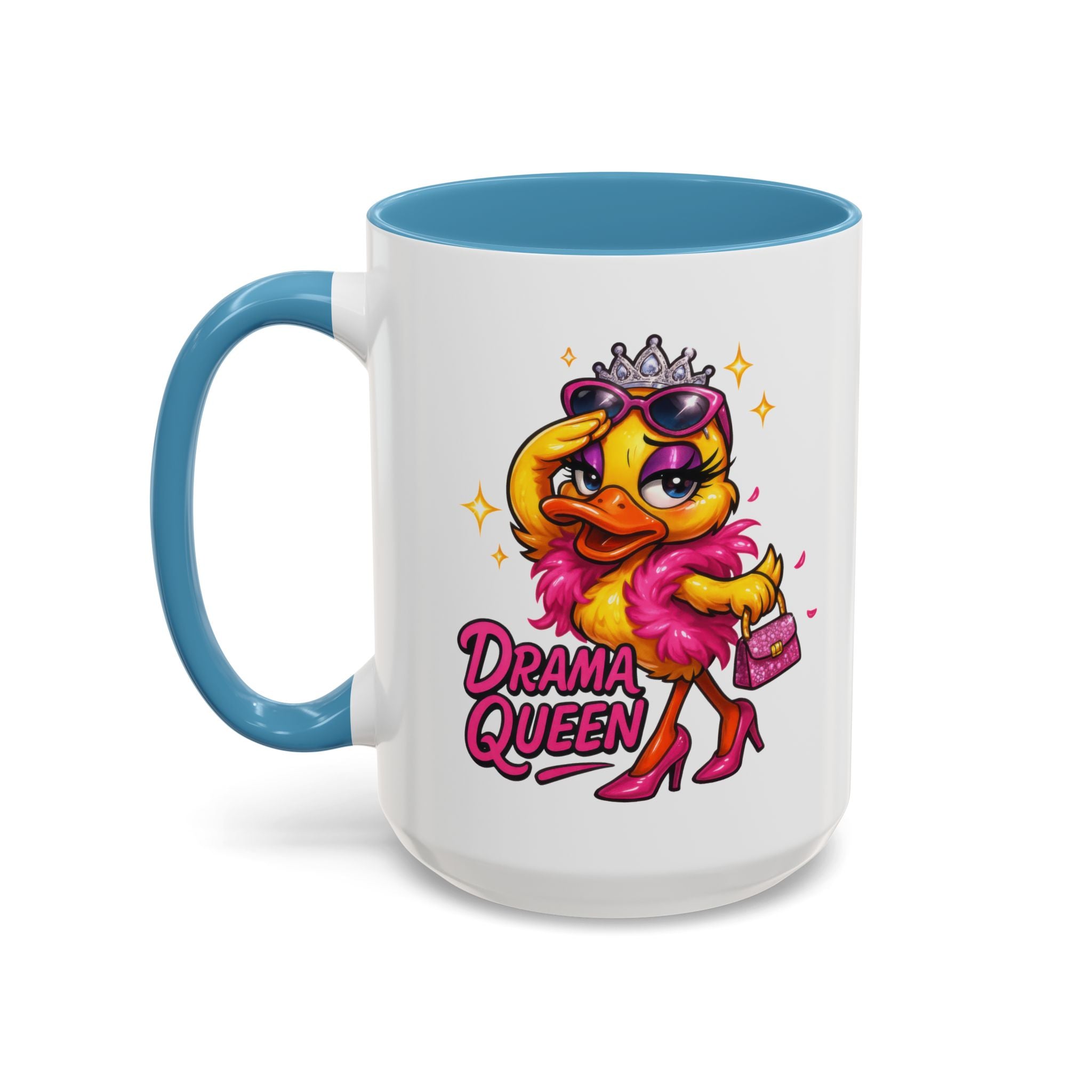 Drama Queen Coffee Mug, Funny Mug for Her, Gift for Drama Lovers, Sassy Office Mug, Unique Present for Birthdays
