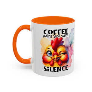 attitude Coffee Mug, Funny Chickens, Perfect Gift for Coffee Lovers, Kitchen Decor, Unique Drinkware, Morning Vibes
