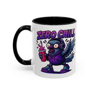 Zero Chill Accent Coffee Mug - Fun Ceramic Cup for Coffee Lovers, Unique Gift for Friends, Quirky Drinkware, Perfect for Birthdays, [...]