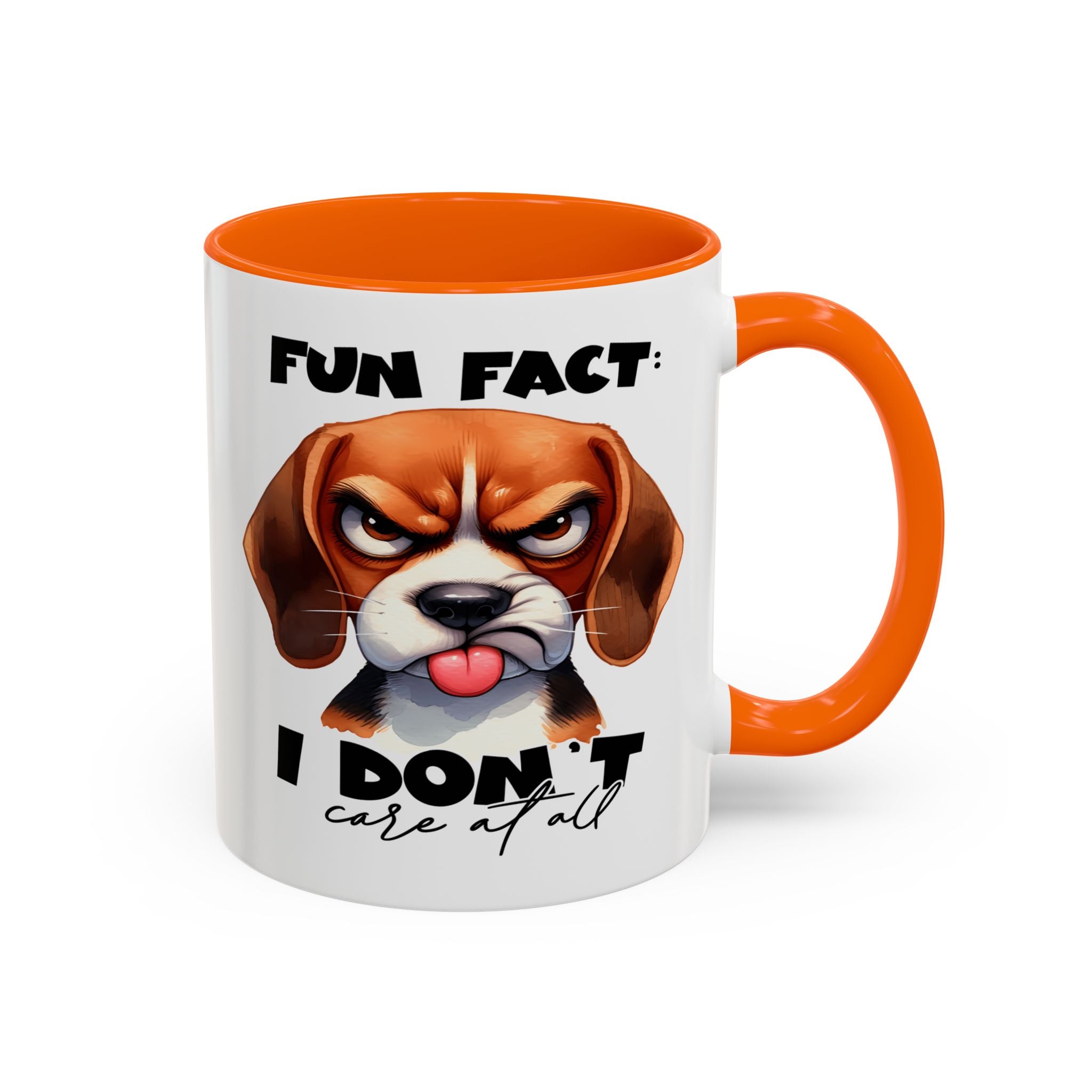 Funny Dog Accent Coffee Mug - Beagle Lover Gift, Pet Owner Present, Unique Animal Mug, Quirky Home Decor, Fun Fact Design