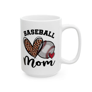 Baseball Mom coffee Mug, Perfect Gift for Mother's Day, Sports Lover, Unique Baseball Merchandise