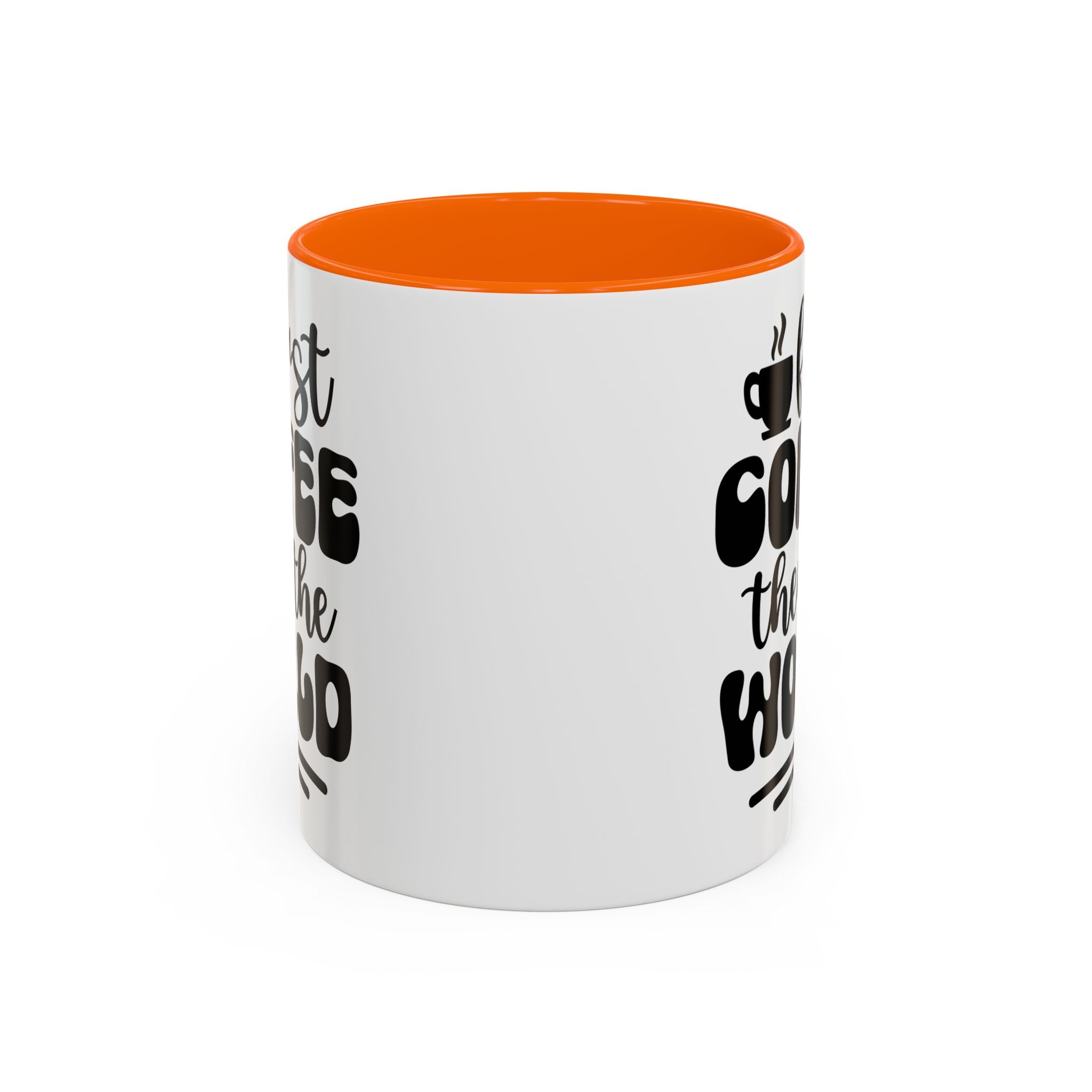 First Coffee Then the World - Stylish Accent Coffee Mug for Coffee Lovers, Gift for Friends, Kitchen Decor, Office Mug, Holiday Present