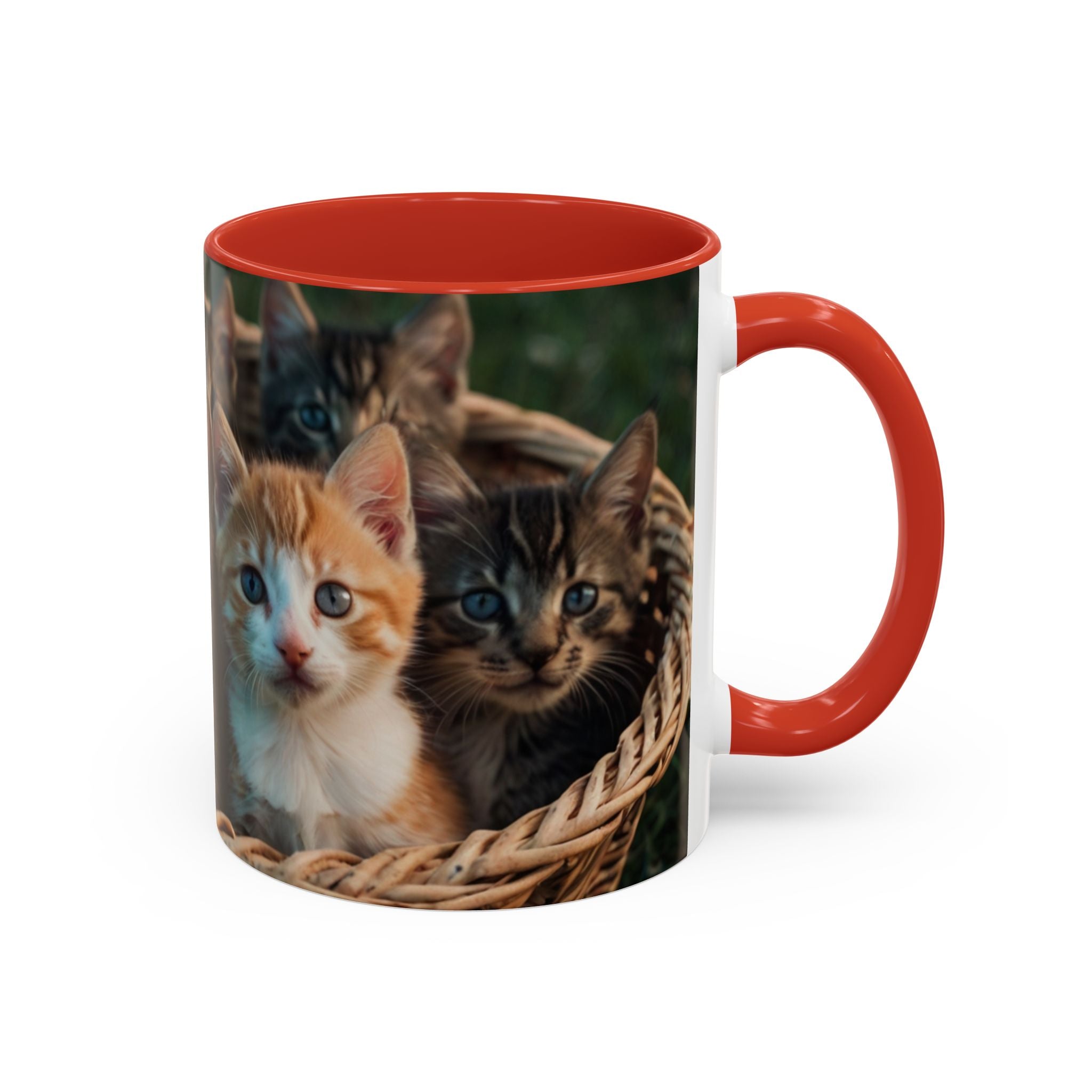 Cute Cat Coffee Mug - Perfect Gift for Cat Lovers family of animal love