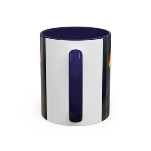 Patriotic Camping Coffee Mug - Fun America Design, Perfect for , Campfire Gatherings, Super for Gifts