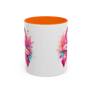 Inspirational Cancer Awareness Mug, Positive Affirmation Cup, Gift for Survivors, Supportive 11oz or 15oz Ceramic