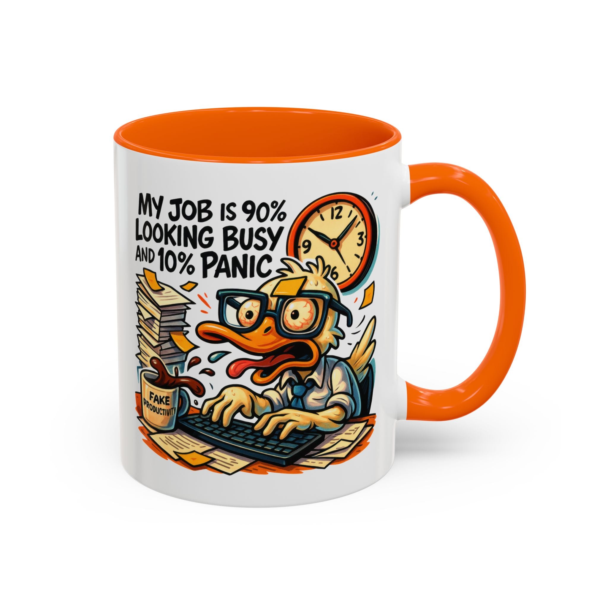Funny Office Coffee Mug - Perfect Gift for Coworkers, Work from Home, Funny Gag Gift, Unique Desk Accessory, Humor Mug