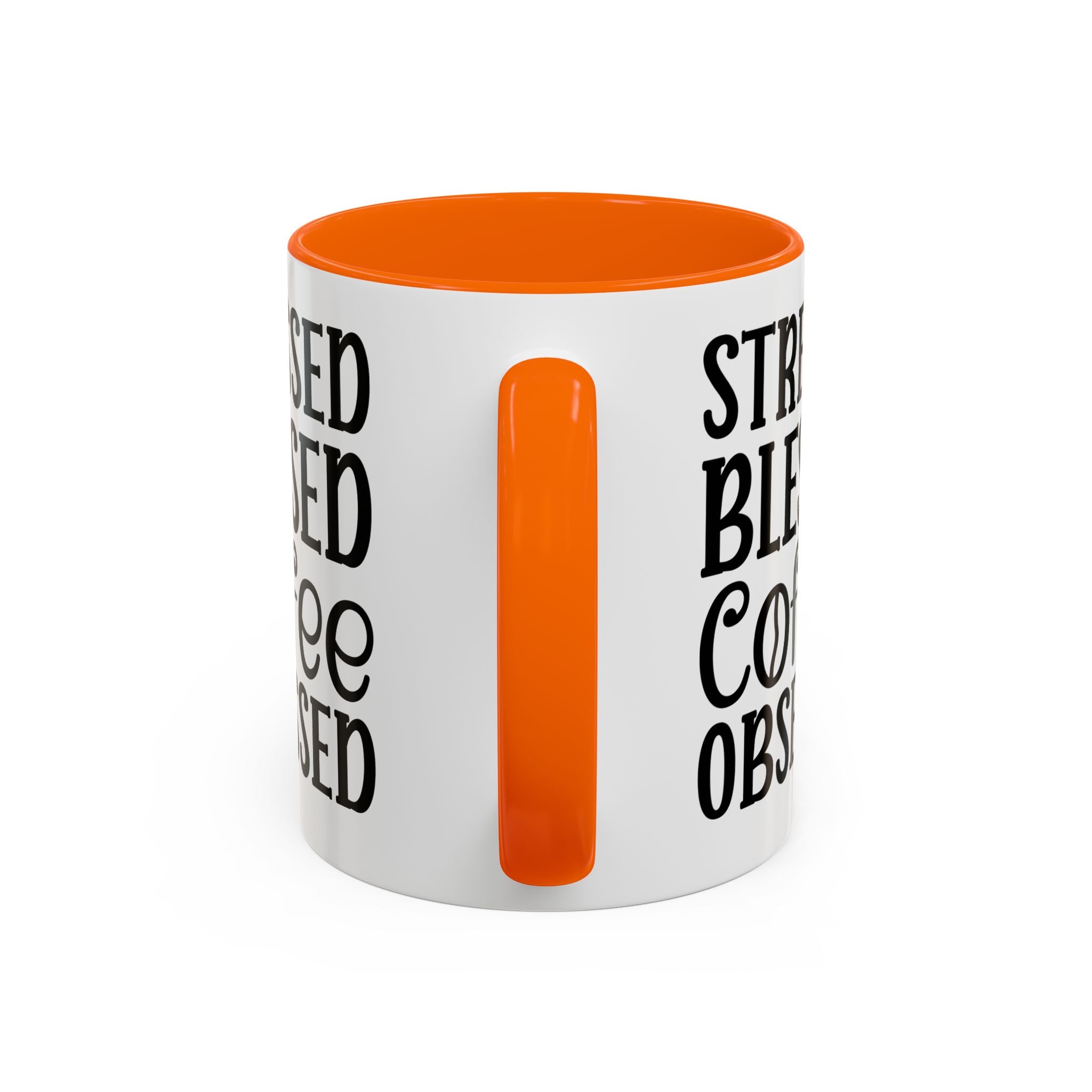 Stressed Blessed Coffee Obsessed Mug, Motivational Coffee Mug, Gift for Coffee Lovers, Funny Office Mug, Self-Care Gift Idea