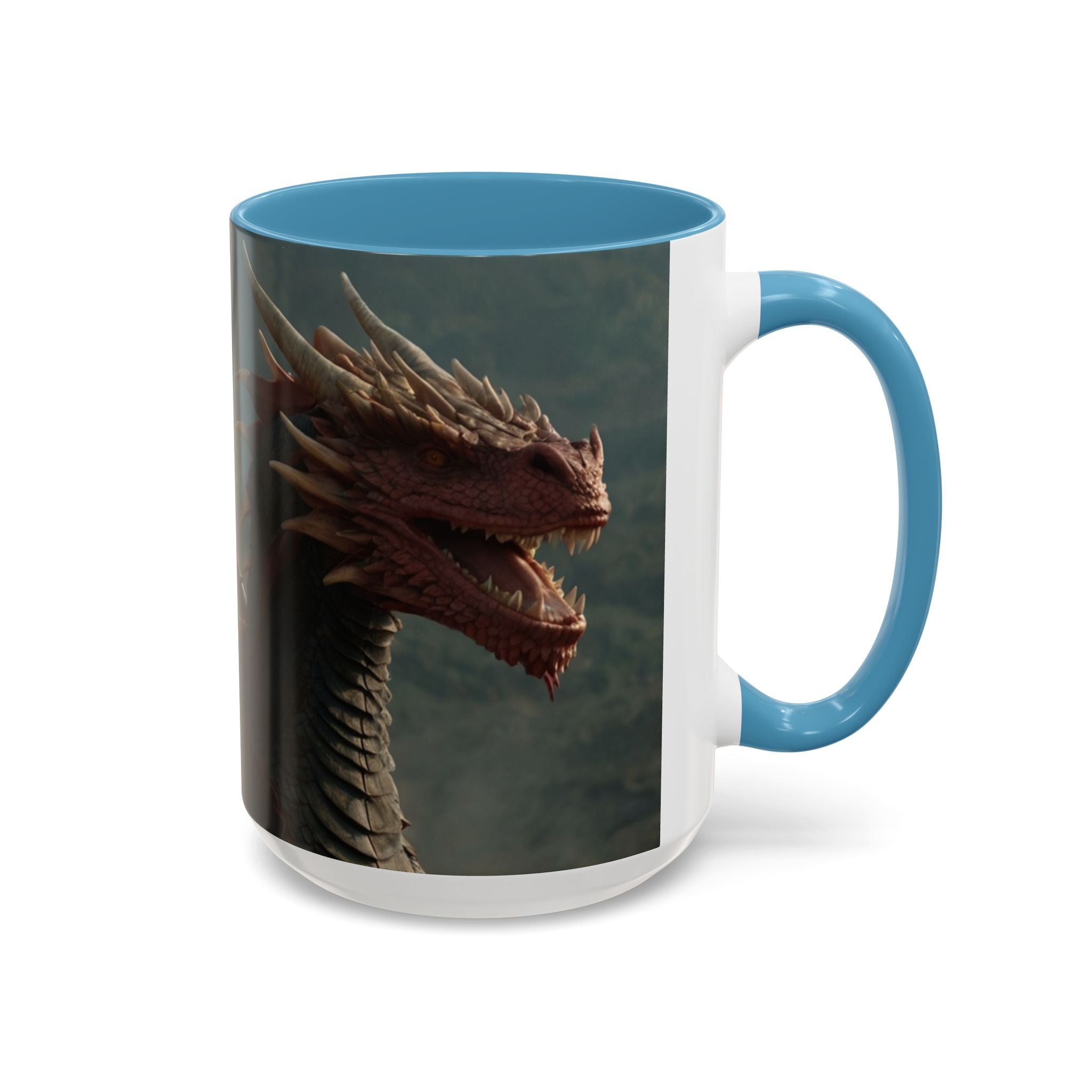 gothic woman warrior Fantasy Dragon Rider Coffee Mug