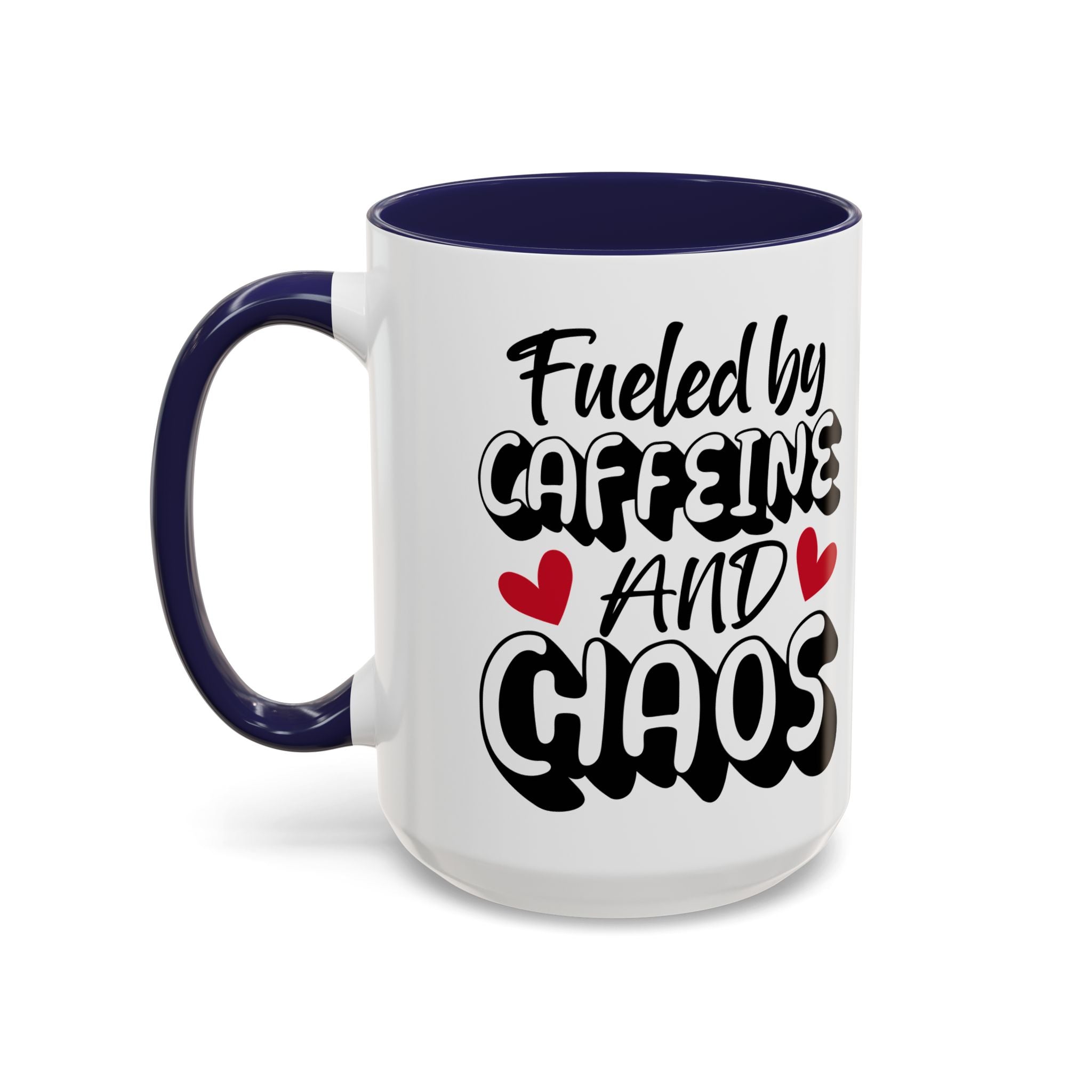 Caffeine Chaos Mug - Perfect for Coffee Lovers, Funny Gift for Friends, Home Office Essential, Birthday, Coffee Break