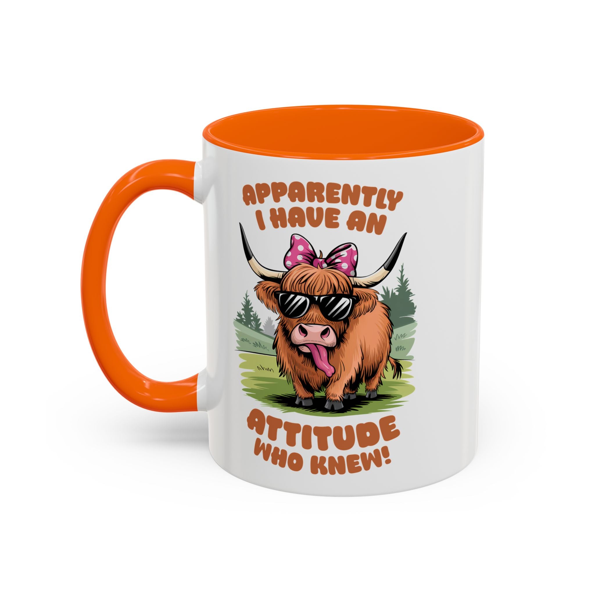 Fun Attitude Coffee Mug - Perfect Gift for Animal Lovers cow farm humor