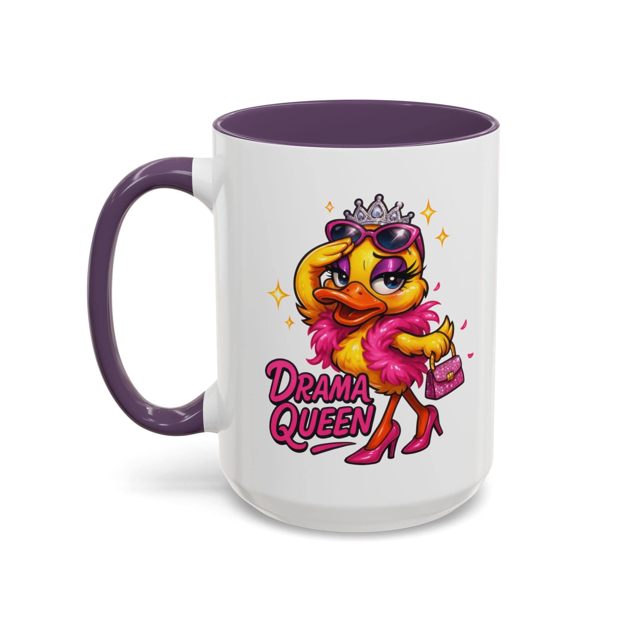 Drama Queen Coffee Mug, Funny Mug for Her, Gift for Drama Lovers, Sassy Office Mug, Unique Present for Birthdays