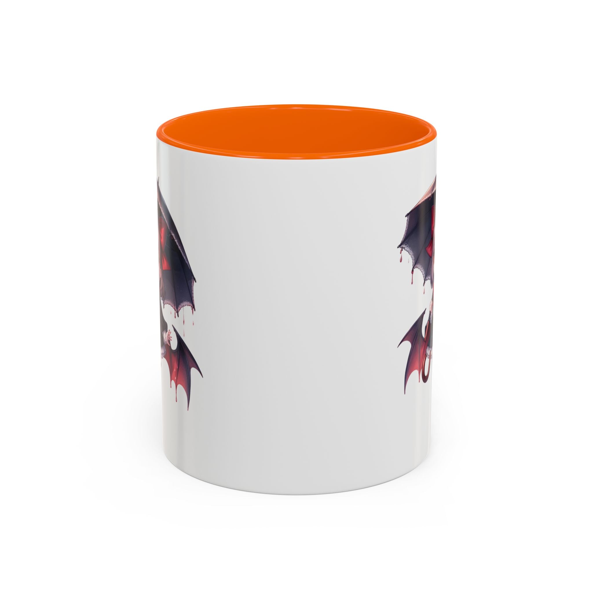 Gothic vampire girl  horror art Accent Coffee Mug (11, 15oz)