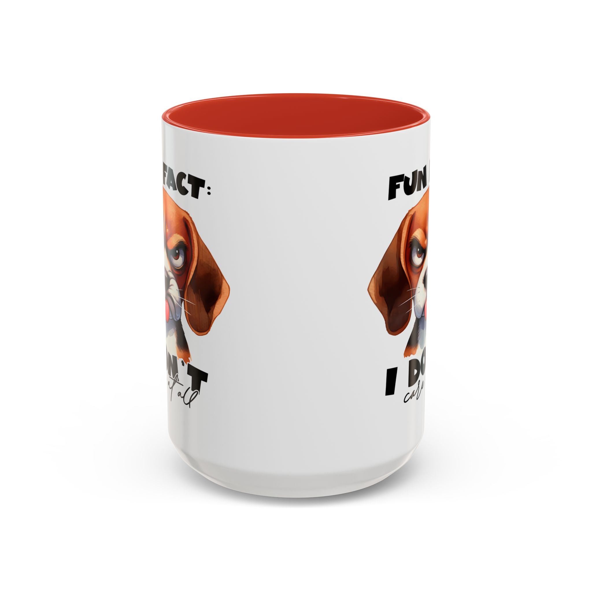 Funny Dog Accent Coffee Mug - Beagle Lover Gift, Pet Owner Present, Unique Animal Mug, Quirky Home Decor, Fun Fact Design