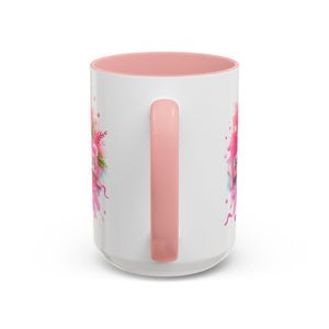 Pink Ribbon Healing Coffee Mug | Support Cancer Awareness | Inspirational Gift | Breast Cancer Support | 11oz & 15oz Options