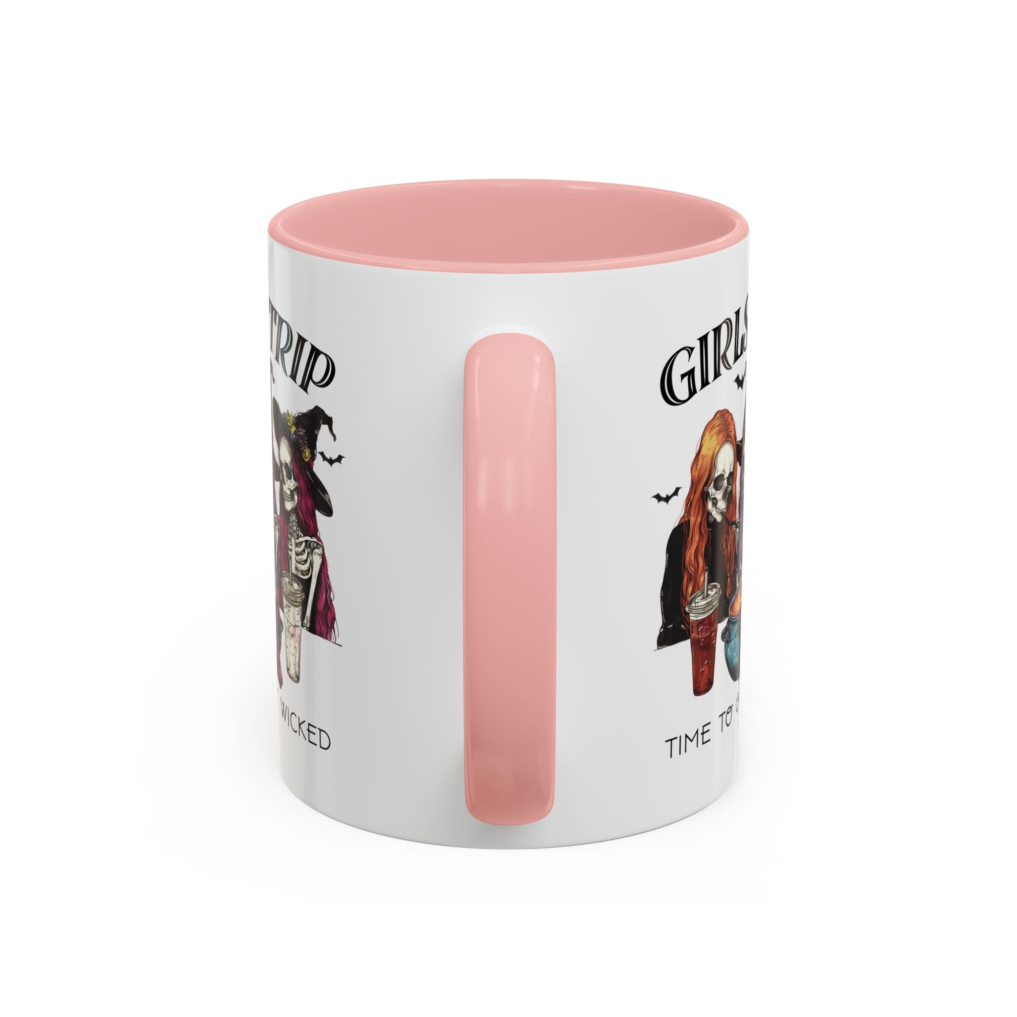 Wicked Girls Trip Coffee Mug, Halloween Gift, Spooky Vibes, Friends Gatherings, Witchy Decor, Fun Drinking Mug