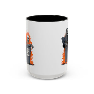 Funny Grim Reaper Coffee Mug - Perfect for Halloween, Gift for Friends, Quirky Kitchen Decor, Novelty Drinkware