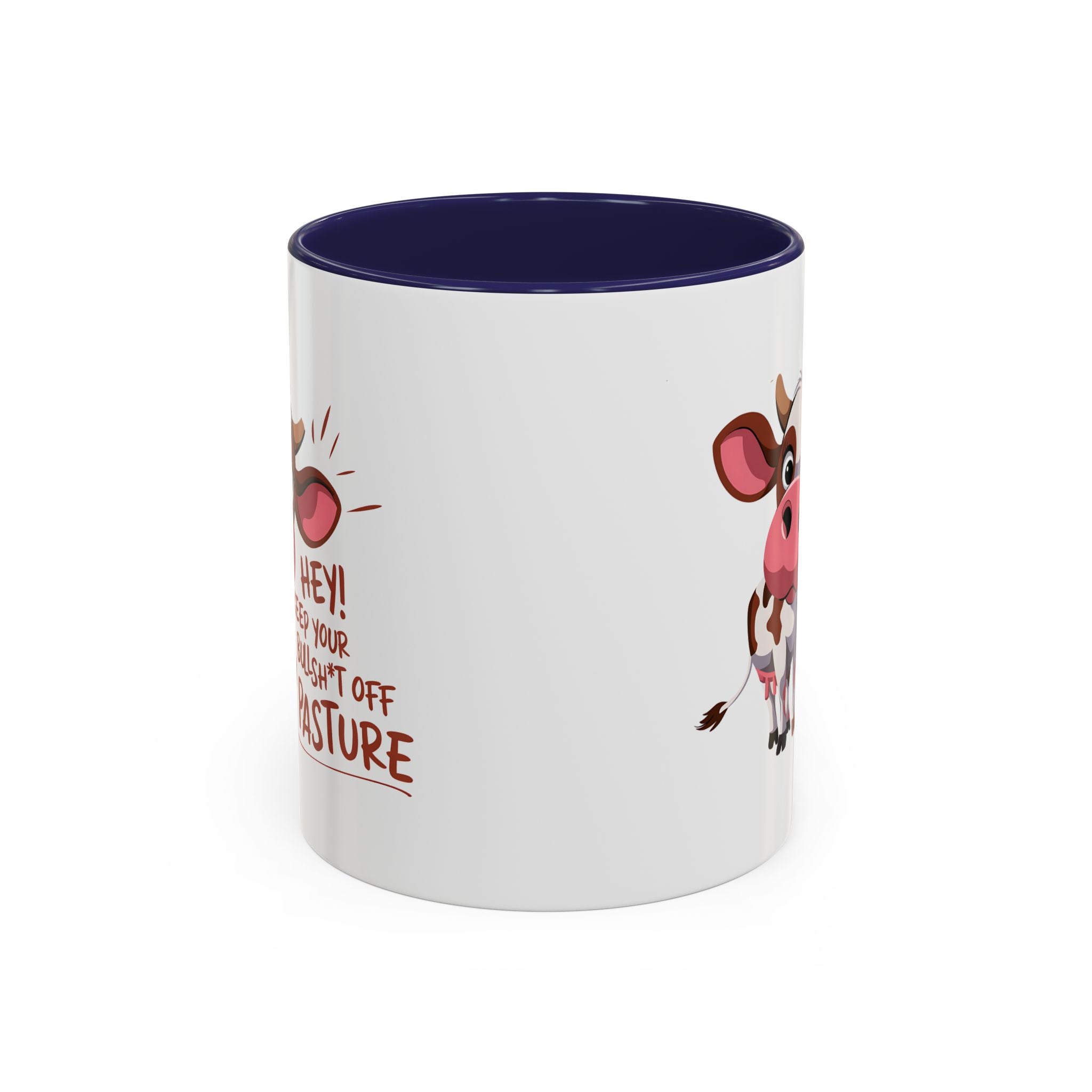 Funny Cow Coffee Mug – Perfect Gift for Farmers, Cow Lovers, Humor Fans, Cute Kitchen Decor, Office Coffee Cup