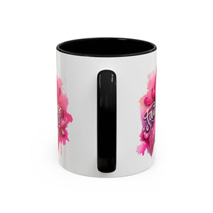 Cancer awareness Inspirational Hope & Faith and Love Coffee Mug