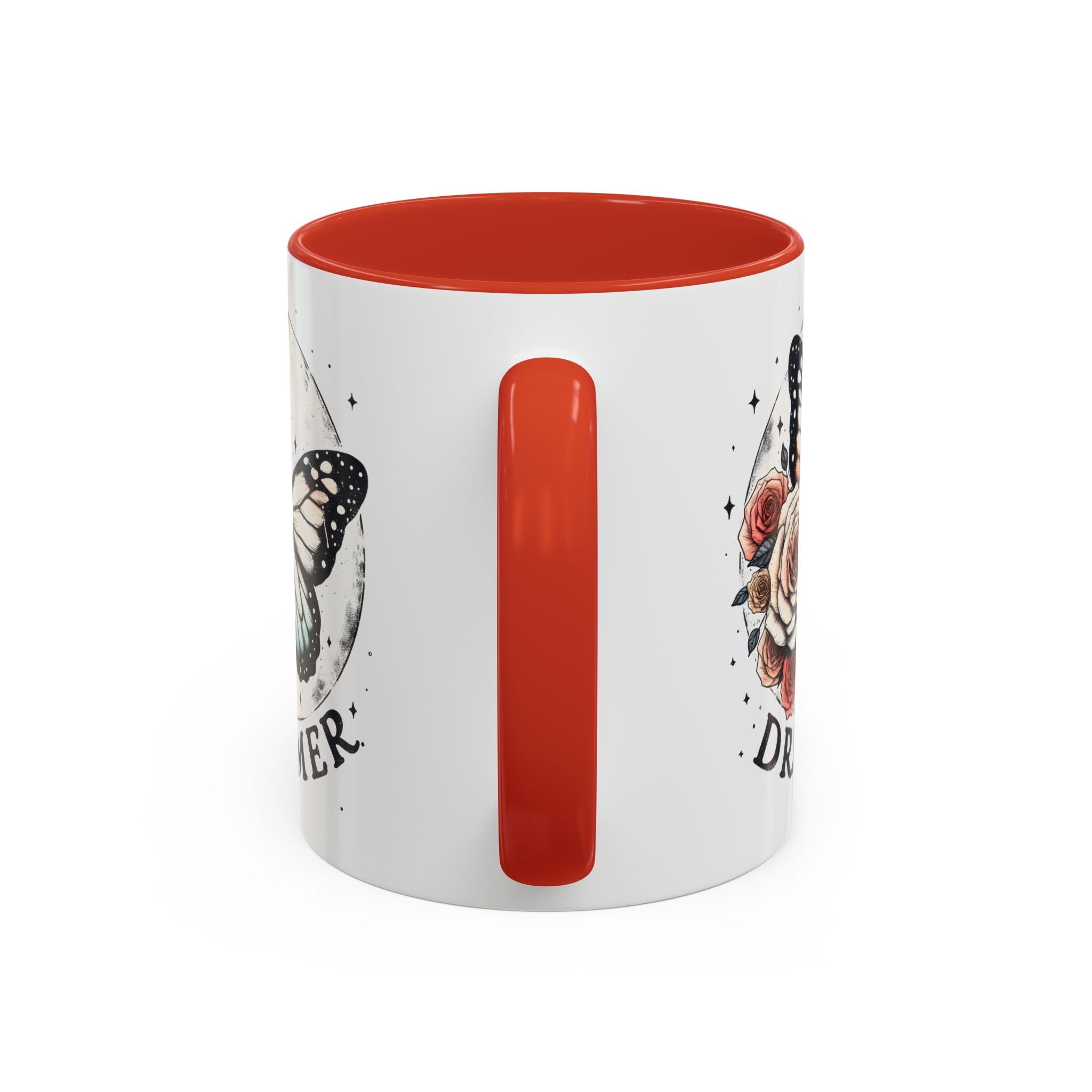 Dreamer Butterfly Coffee Mug - Stylish Accent for Creatives positive vibe freedom nature lover