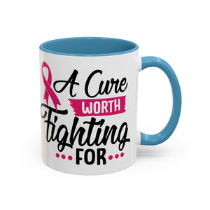 Inspirational Breast Cancer Awareness Mug, Supportive Gift for Fighters, 11oz & 15oz Coffee Cup - Perfect for Fundraisers, Hope, [...]
