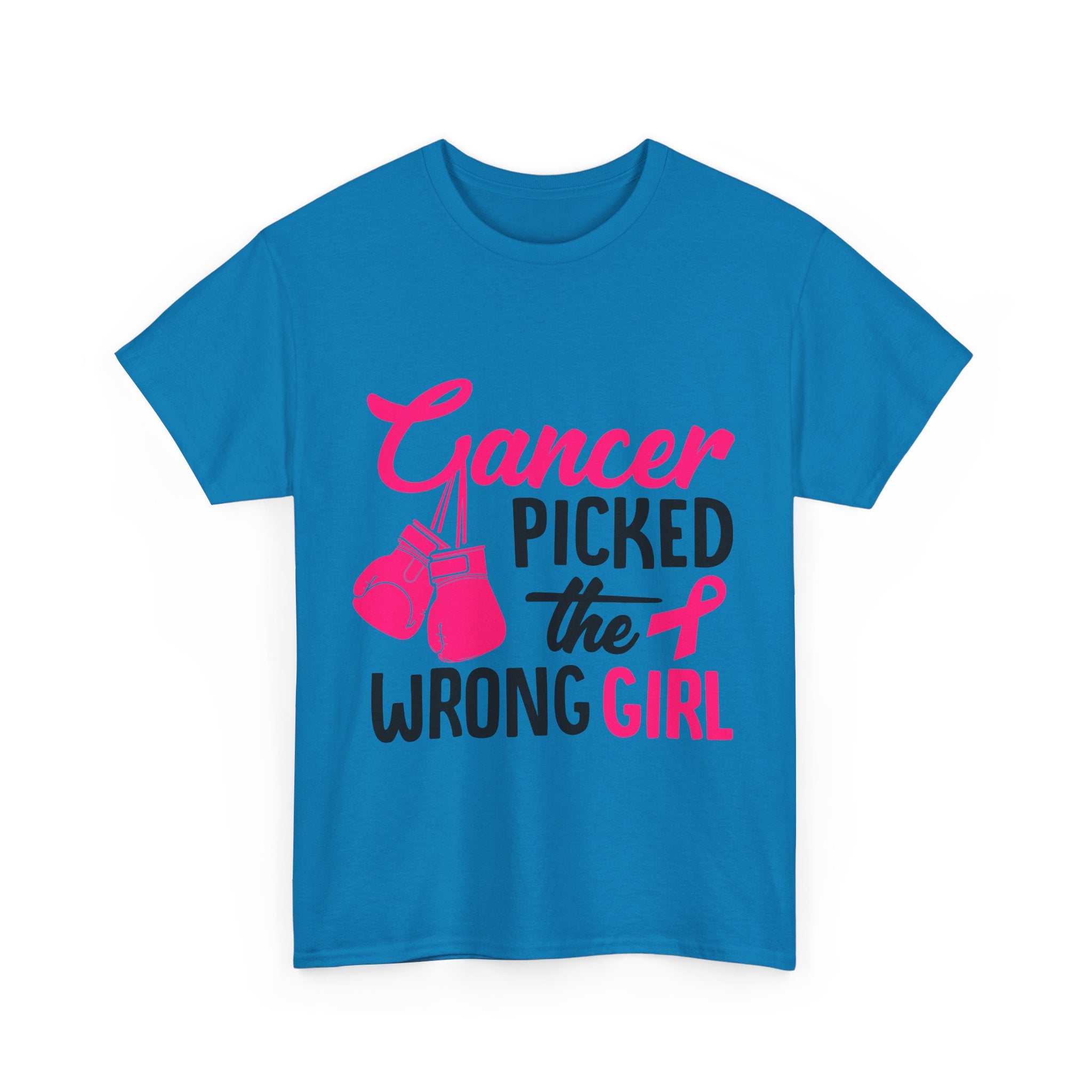 Empowering Cancer Awareness Tee, Inspirational T-Shirt, Unisex Cotton Tee for Fighters, Gift for Cancer Survivors, Supportive Apparel