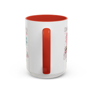 Hot Cocoa & Christmas Movie Mug, Cozy Holiday Cup, Winter Gift, Festive Beverage Container, Cute Coffee Mug