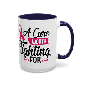 Inspirational Breast Cancer Awareness Mug, Supportive Gift for Fighters, 11oz & 15oz Coffee Cup - Perfect for Fundraisers, Hope, [...]