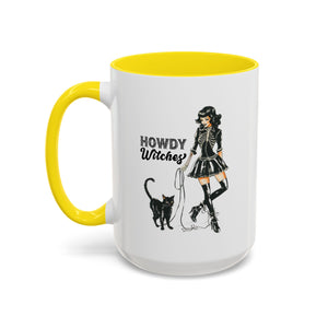 Spooky Cat Coffee Mug, Halloween Gifts, Witchy Home Decor, Black Cat Mug, Cozy Drinkware, Magical Kitchen Accessories