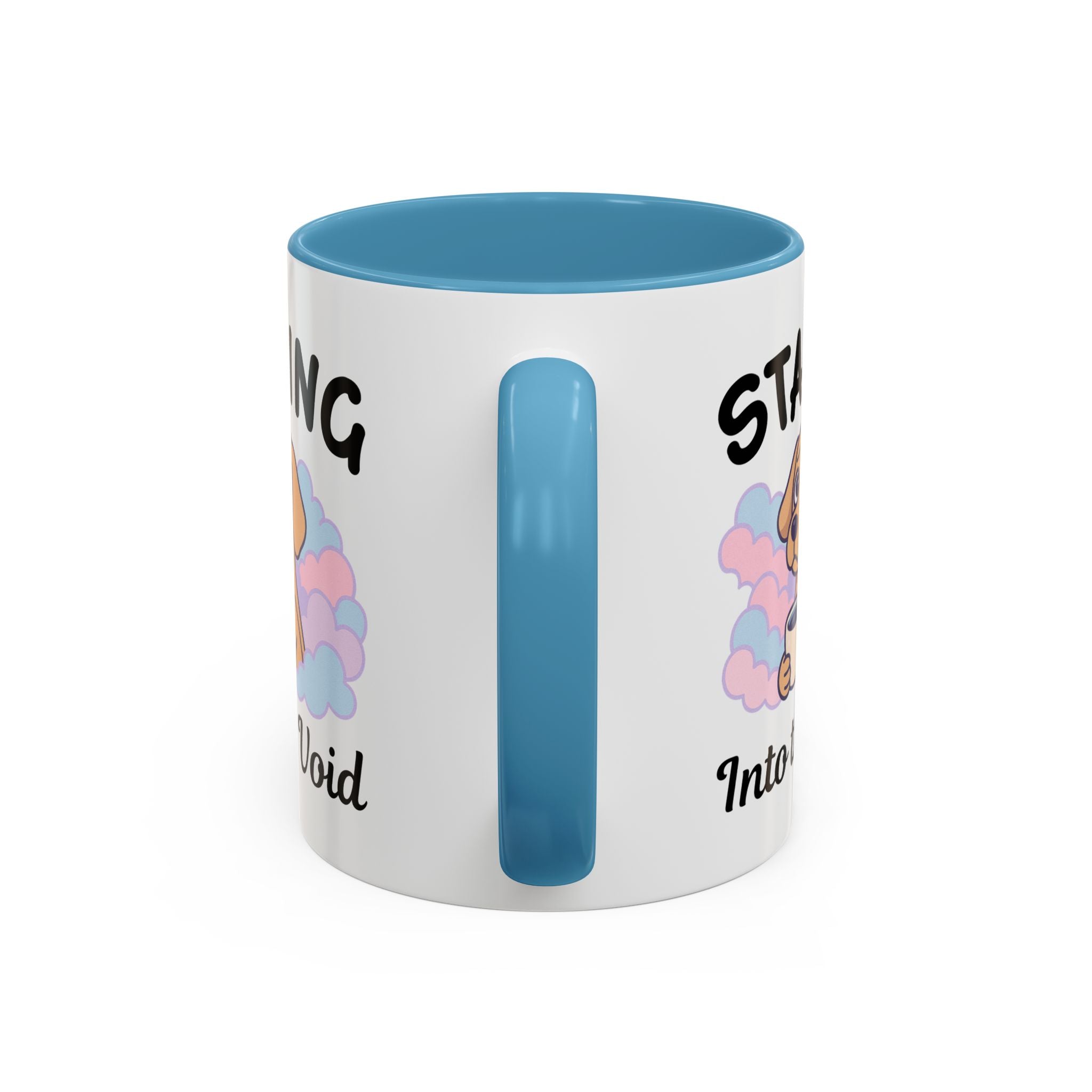 Cute Dog Coffee Mug for Animal Lovers, Staring Into the Void, Fun Gift for Pet Owners, Coffee Lovers, Cute Kitchen Decor