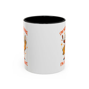 Funny attitude Duck Coffee Mug, I'm Not Arguing I'm Just Right Mug,  Gift for Coffee Lovers,  Birthdays