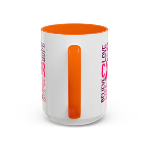 Inspirational Cancer Awareness Coffee Mug, Support Gift, Hope for Survivors, Breast Cancer Month, Motivational Mug, Encouragement Mug