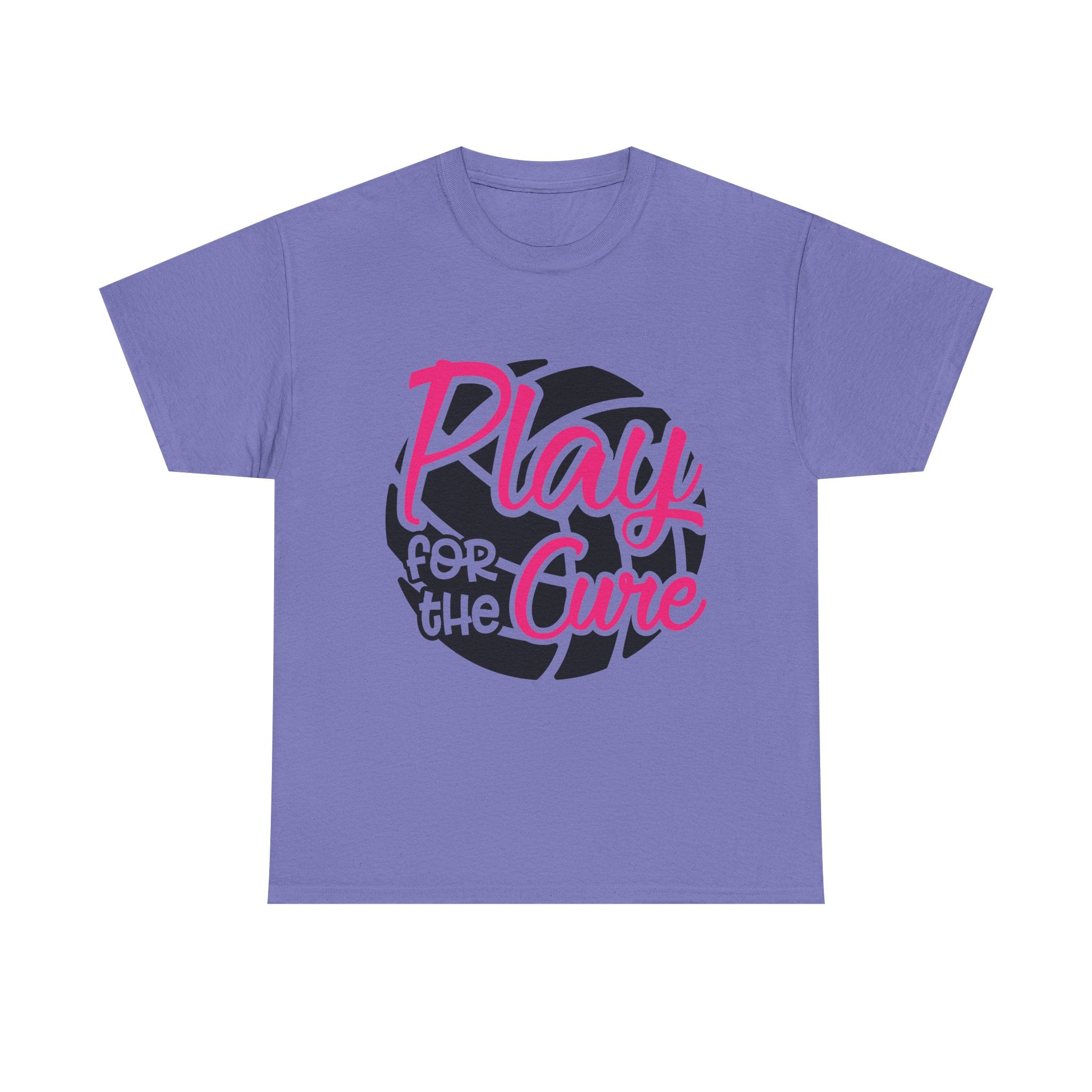 Unisex Motivational Sports Tee - "Play for the Cure" - Ideal for Team Events, Charity Runs, Sports Fans, Fitness Gifts, Casual Wear, [...]